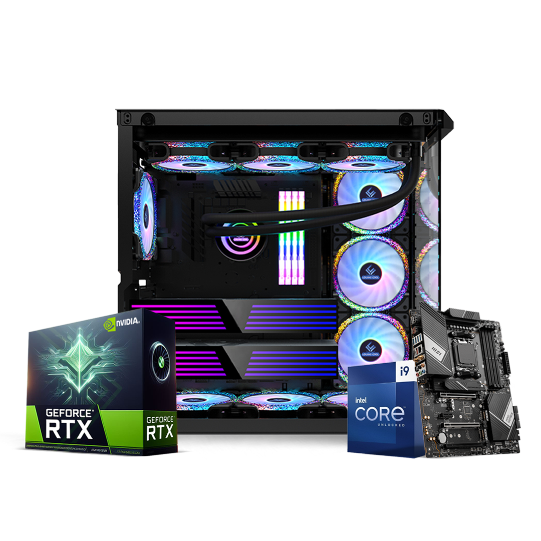 Prism Spectrum Gaming PC Intel Core i9-14900K, MSI RTX 4070 Super 12GB, 32GB RAM, 1TB SSD, Windows 11 Pro 64Bit Prism Spectrum Gaming PC Intel Core i9-14900K, MSI RTX 4070 Super 12GB, 32GB RAM, 1TB SSD, Windows 11 Pro 64Bit